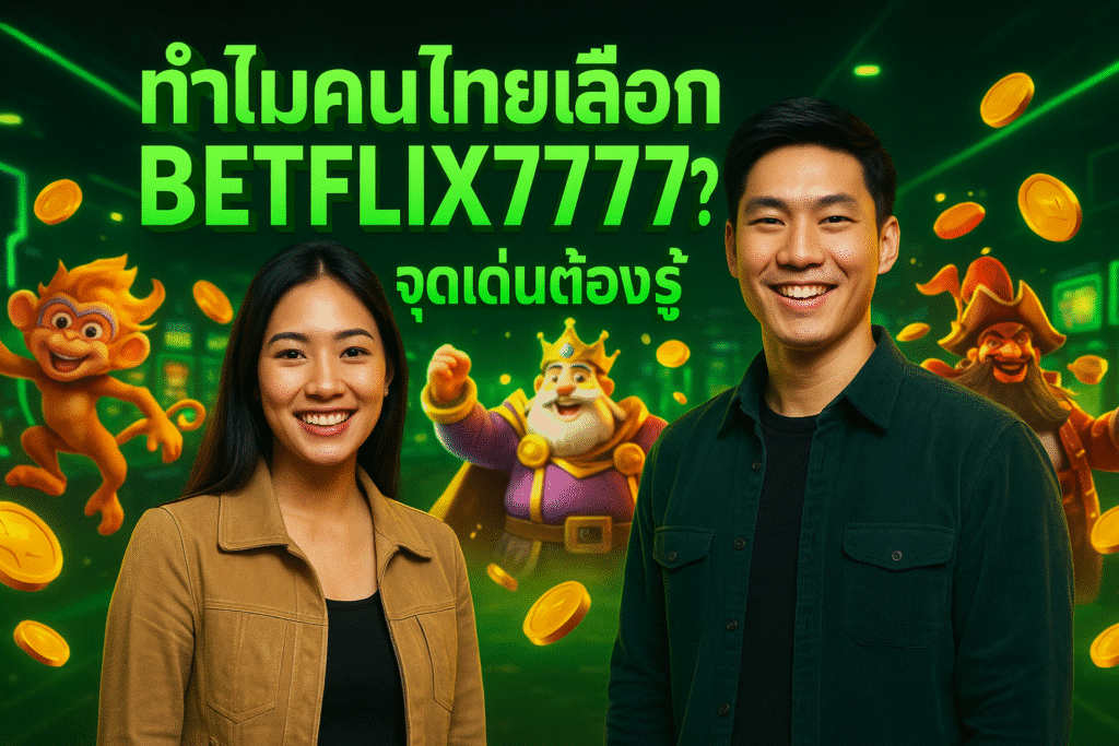 ทำไมคนไทยเลือก BETFLIX7777? จุดเด่นต้องรู้